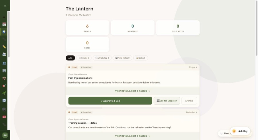 The Lantern on the web