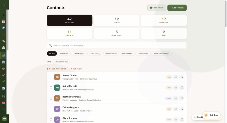 Contacts